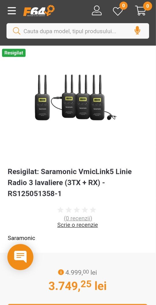 Saramonic VmicLink5 Linie Radio 3 lavaliere (3TX + 2RX))