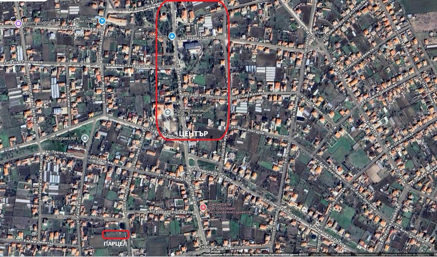 Продавам парцел в регулация с. Рогош (от собственик)