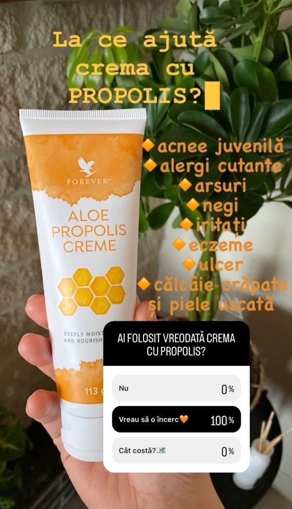 Aloe propolis crem pret 121lei