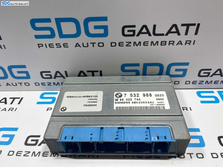 Calculator Cutie de Viteze Automata BMW X3 E83 2.5 i 2003 - 2010 Cod 7532988 96025744 7542034 [L3544]