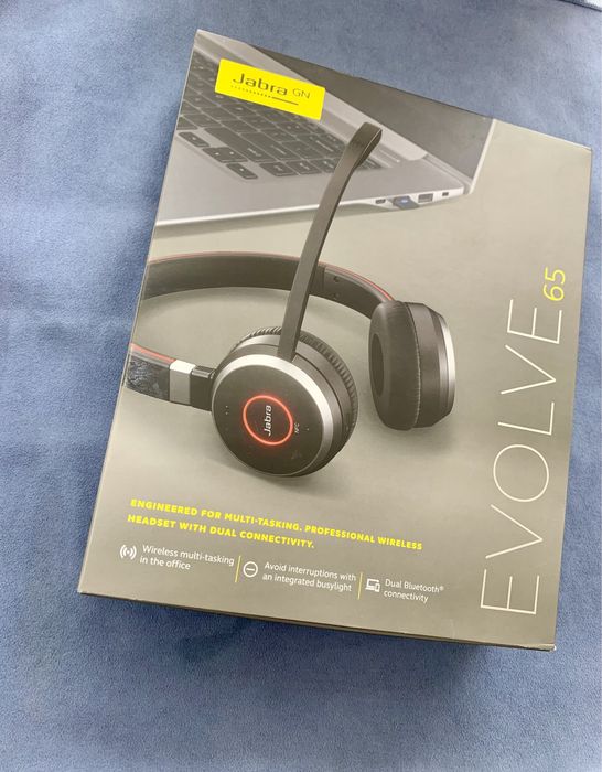 Casti cu Microfon PC Jabra Evolve 65 MS Stereo , Bluetooth ,USB