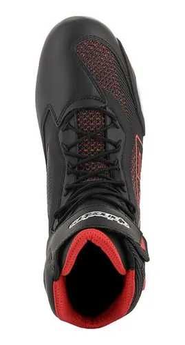 Мото боти Обувки ALPINESTARS ММ93 Faster-3 Rideknit Black Red,номер 41