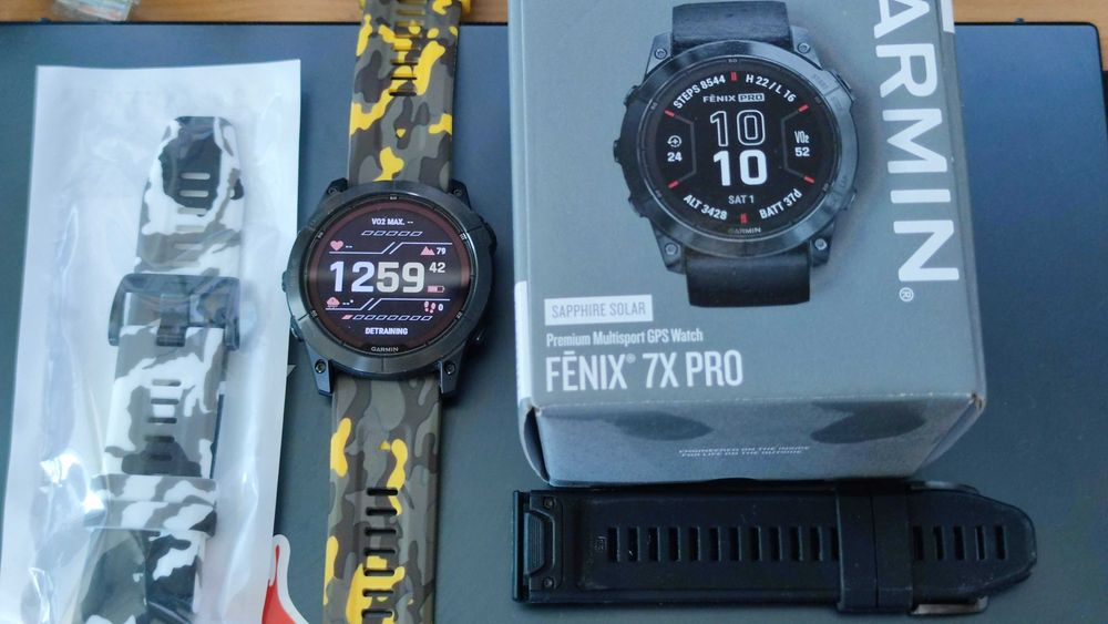 Garmin Fenix 7X Pro Sapphire Solar, 51mm - в гаранция до 16.11.2026