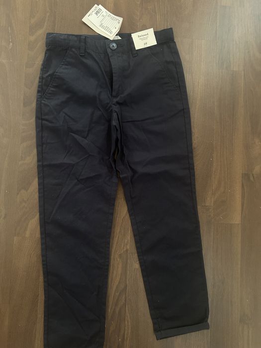 Tinuta de scoala camasa + pantalon 7 ani noi cu eticheta