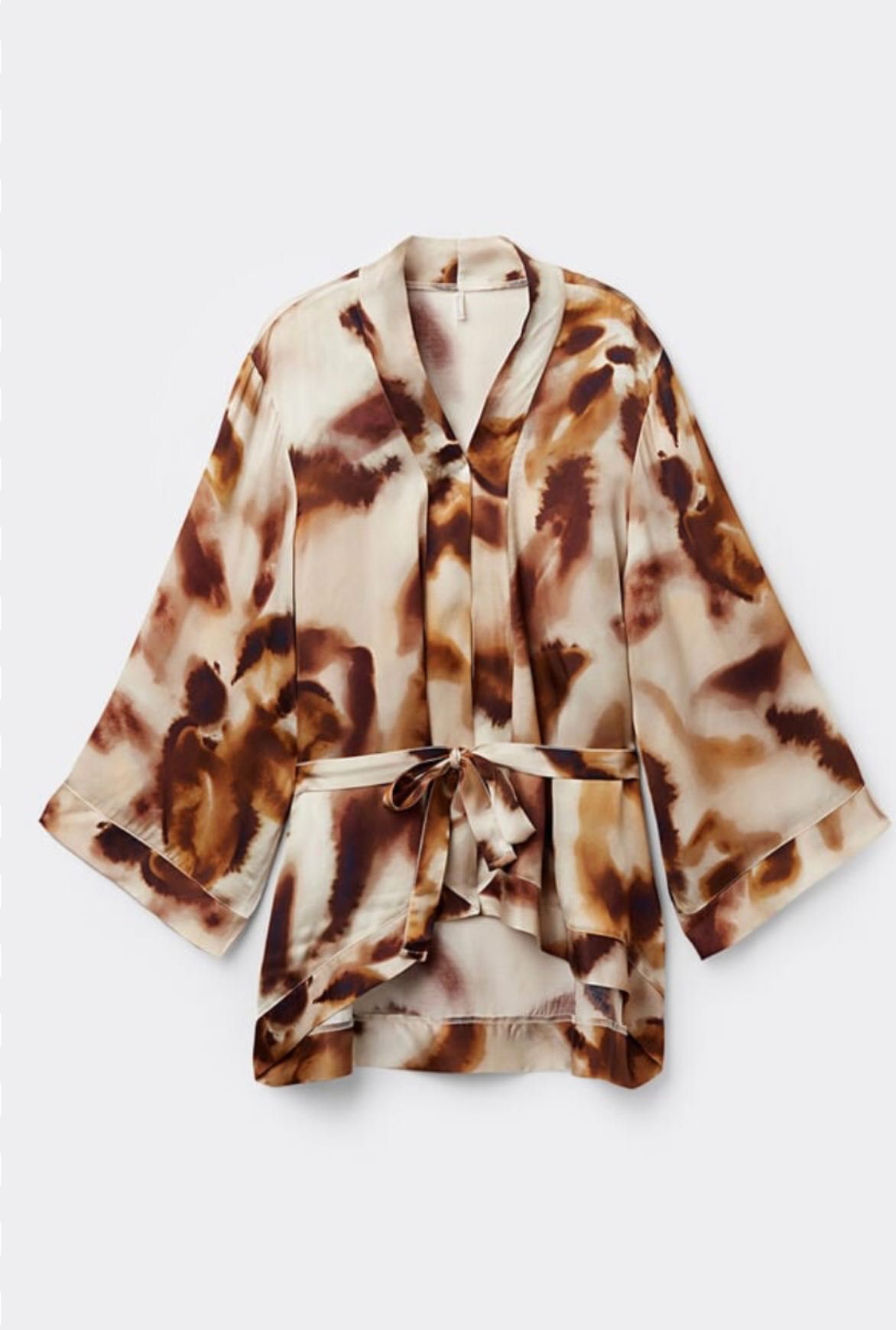 Kimono in en viscose SUN GOES DOWN