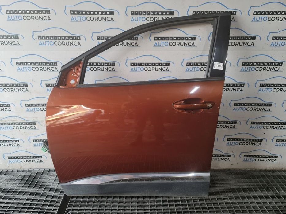 Usa Stanga Fata Peugeot 3008 II 2016 - 2020 SUV 4 Usi Copper Braun Perleffekt ELG (1316) ...