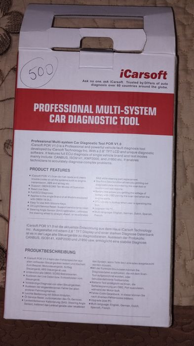 Vând diagnoza(tester)auto nou