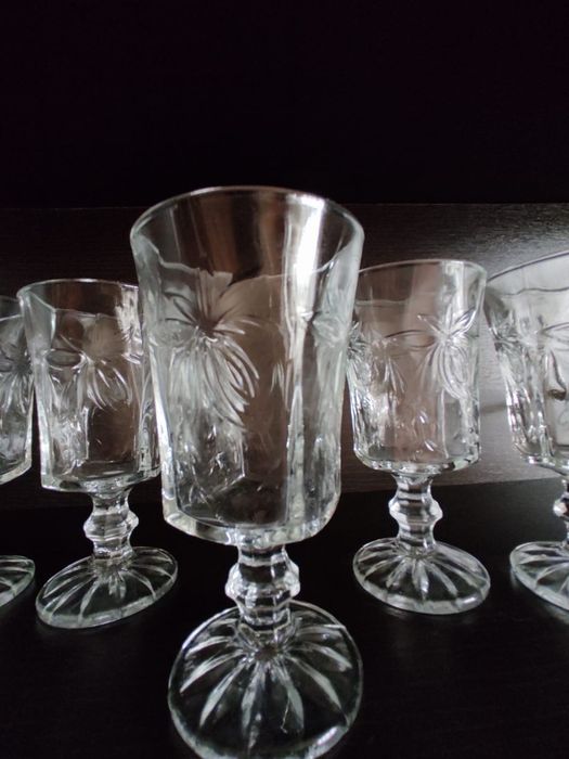 Стаканы стекло 6 штук. 1800 тг
