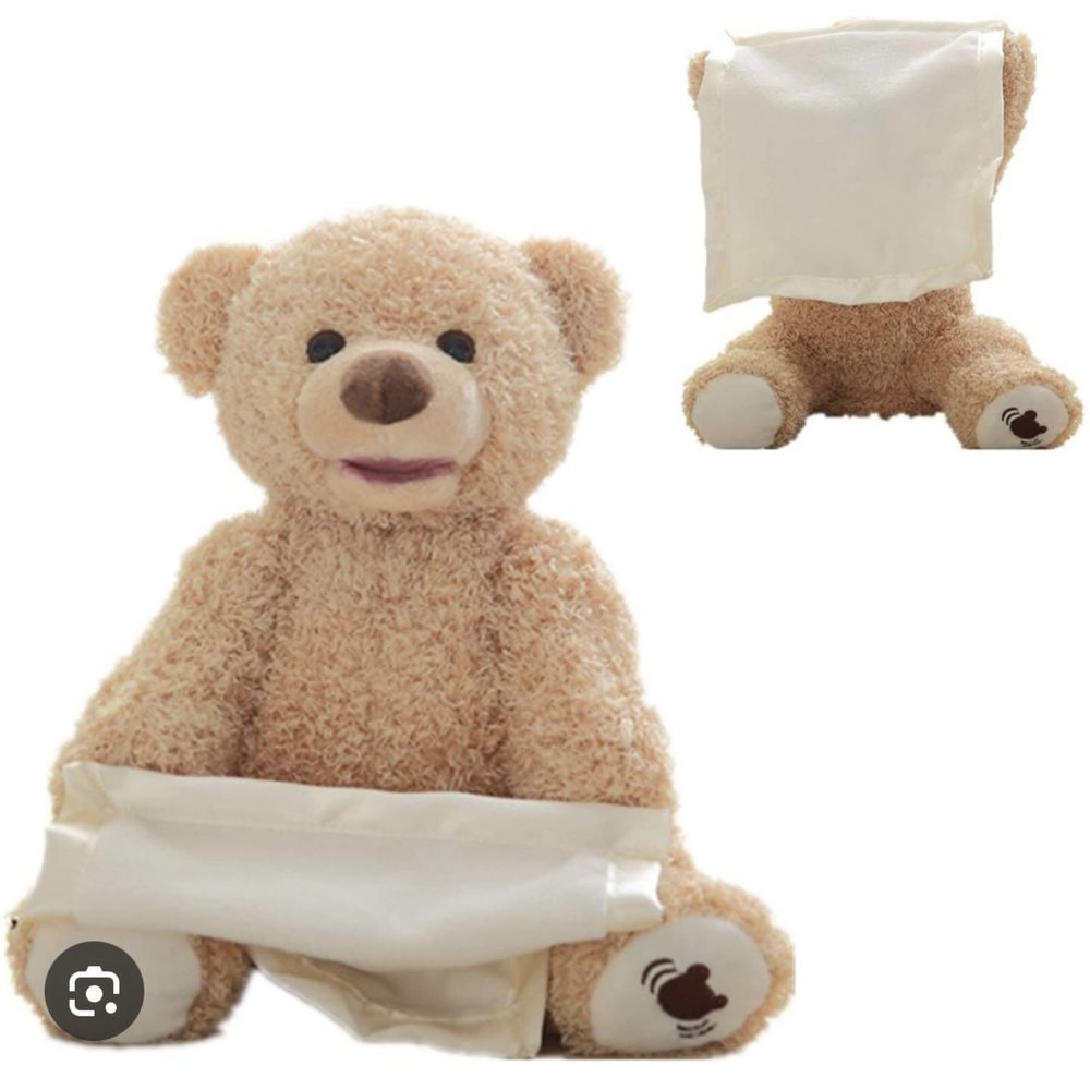 Интерактивна играчка мече Peek a boo