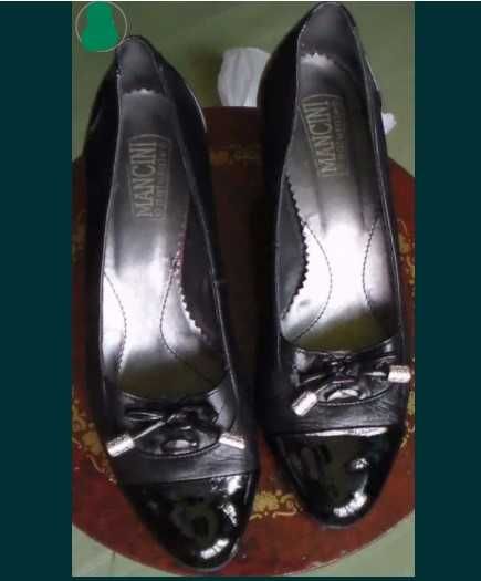 Ocazie ! Pantofi Piele Naturala ,Mancini Naturale +Cadou, Italia