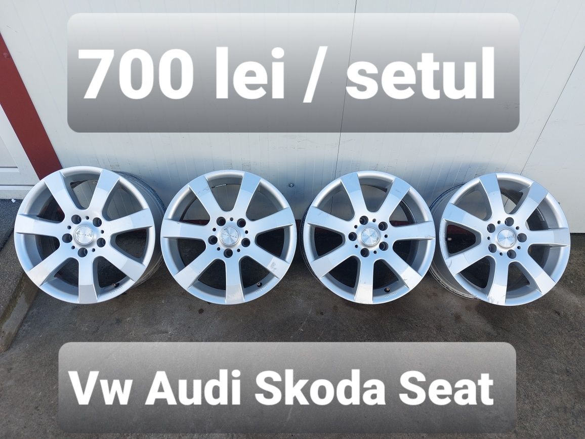 Set jante aluminiu r16 / Vw Audi Skoda Seat / 5x112