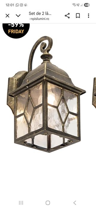 Lampa gradina cu bec