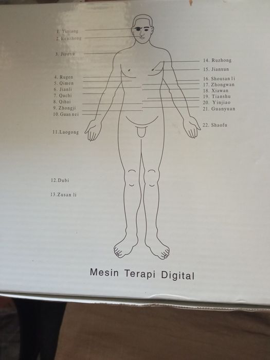 Electrostimulor muscular cu 8 programe de funcționare