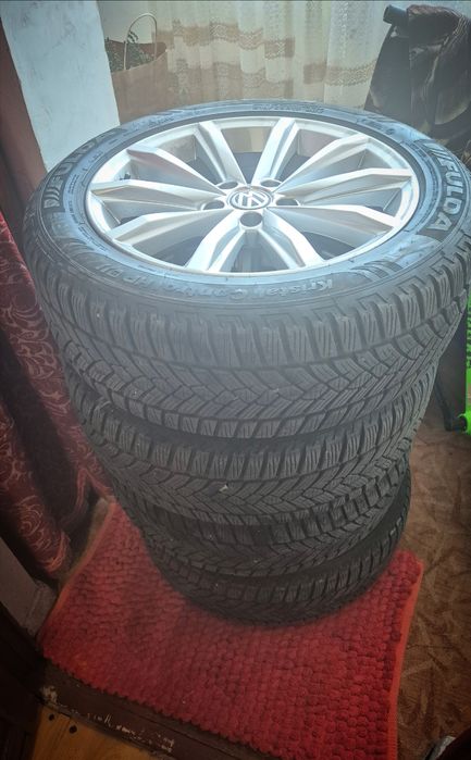 Jante 17,  5x112, cauciucuri de iarnă noi.