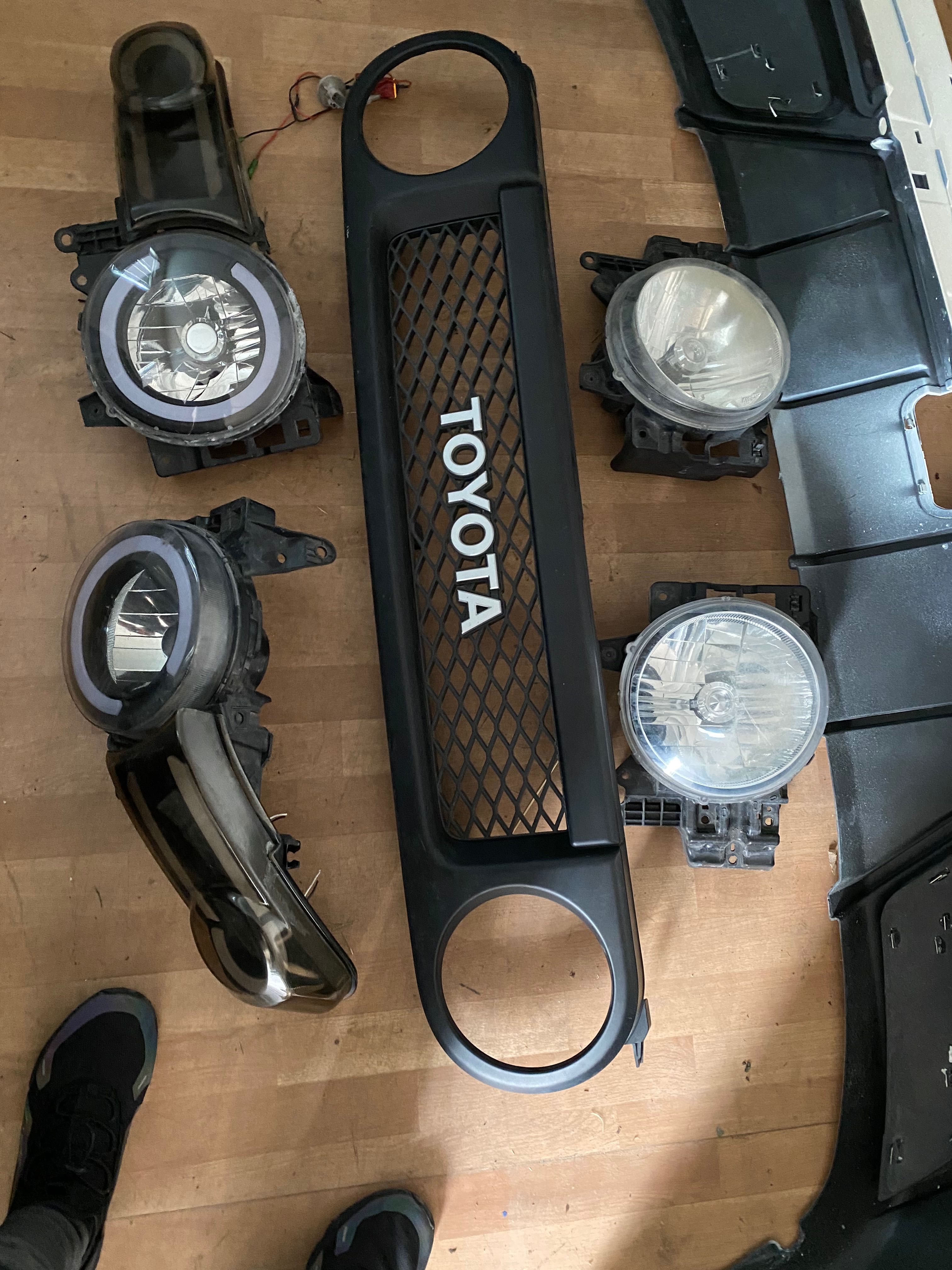 Toyota fj 4.0 на части