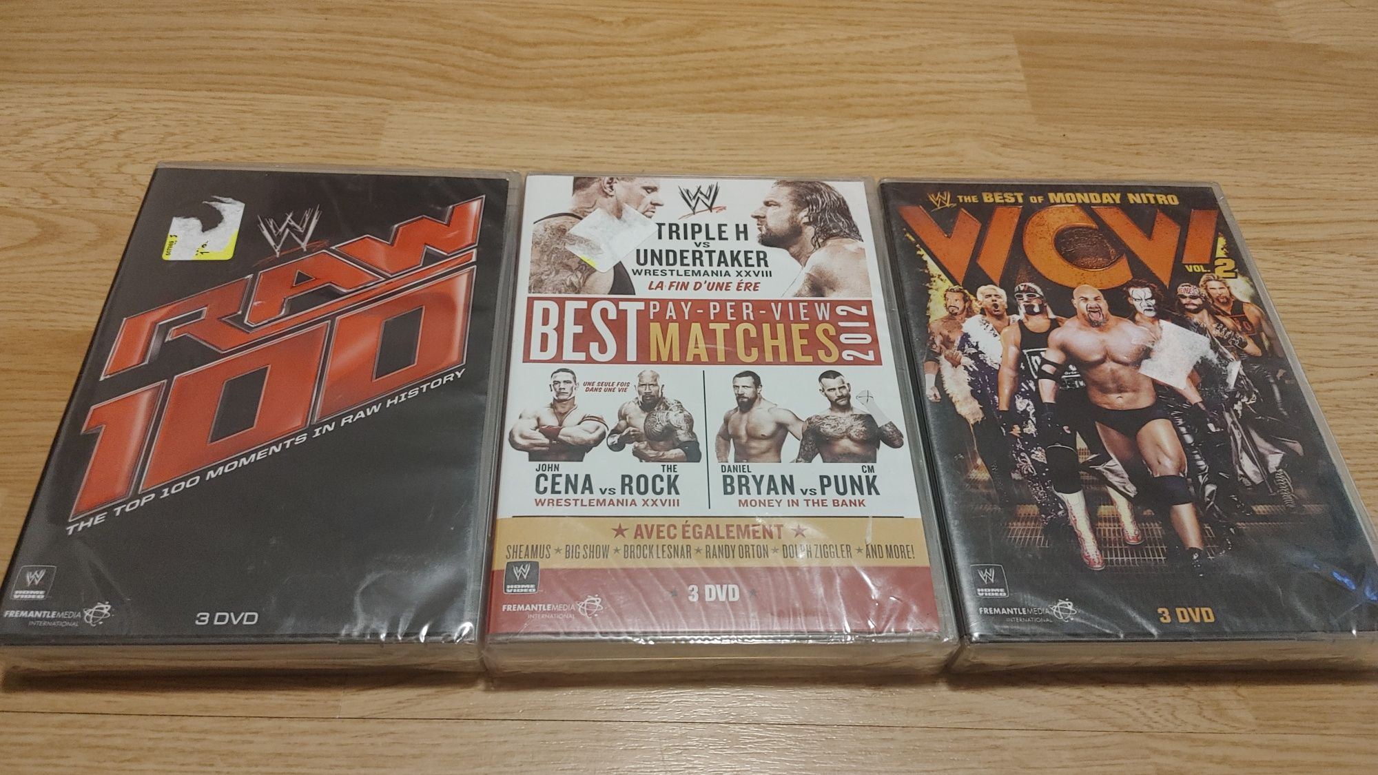 DVD Wrestling, RAW, WWE