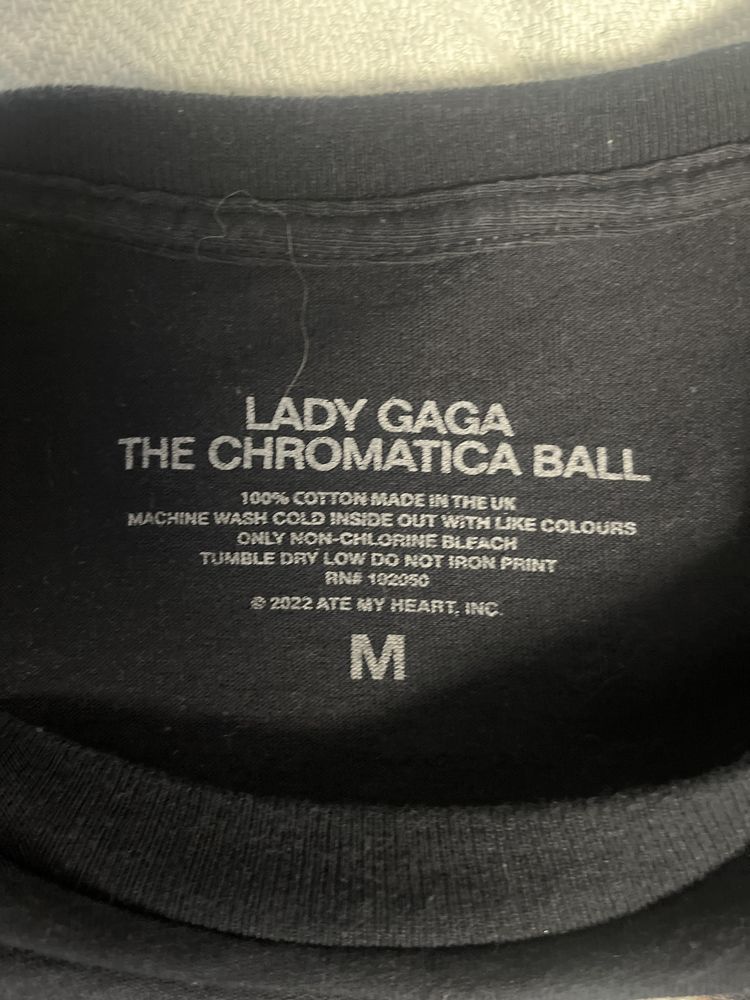 Lady Gaga тениска от концерт в Англия
