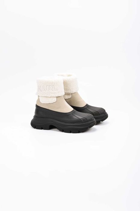 Дамски Боти Karl Lagerfeld LUNA SNOW Shearling Lined Boot 4T1