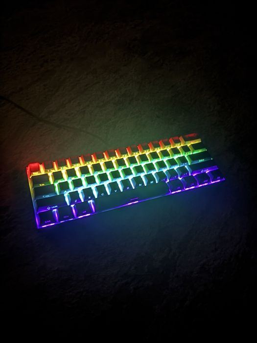 Клавиатура aula f61 1/1 Градиент серый/черный