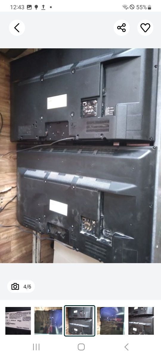 vand doua TV HITACHI piese