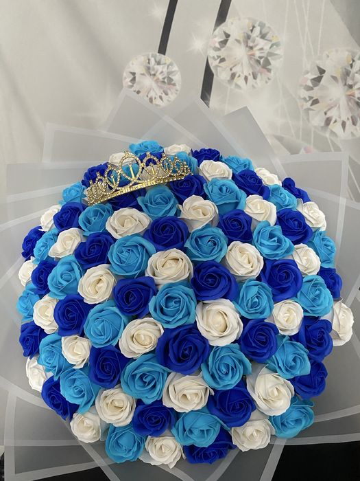 Buchet trandafiri de sapun