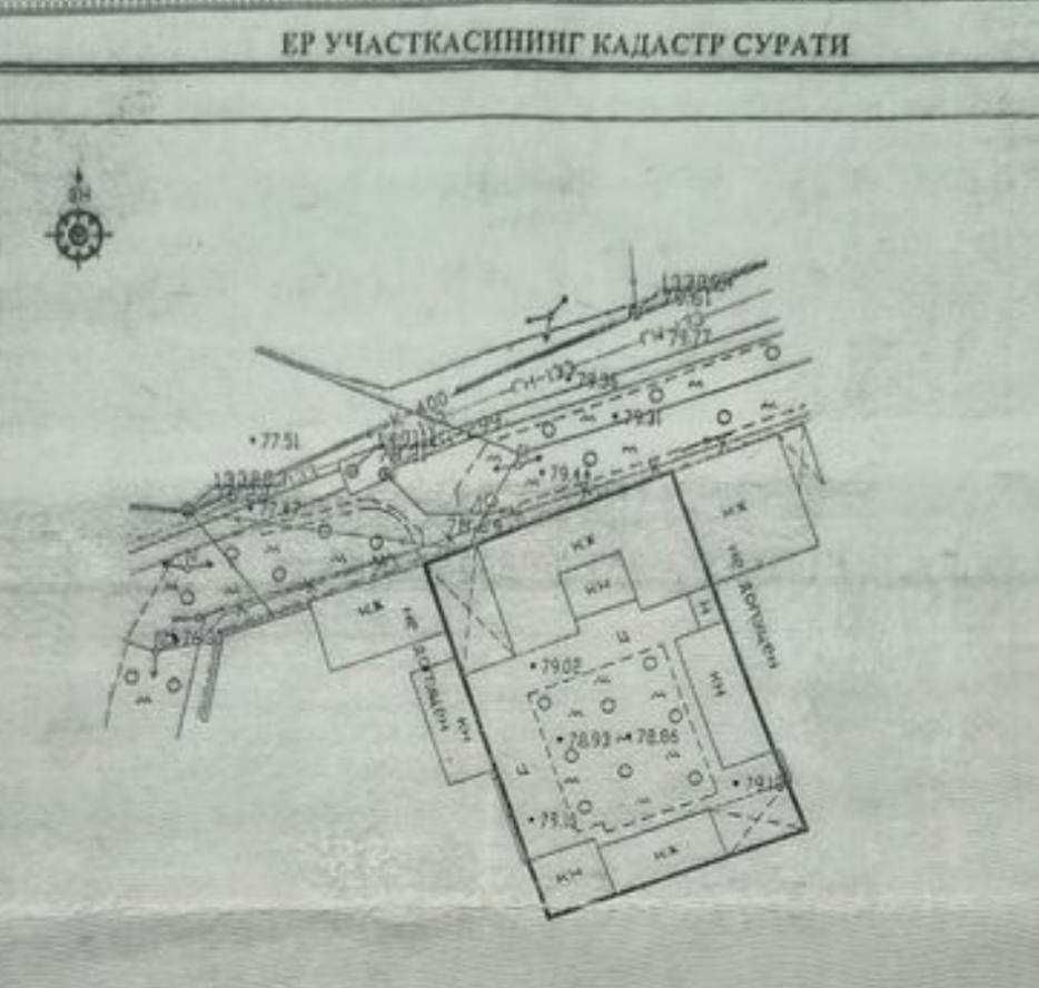 Продается дом 6 соток под подстройку (Бадамзар) в Юнусабадском районе