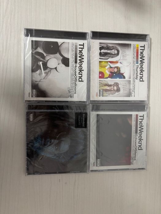The Weeknd Комплект от 4 оригинални CD албума нови фабрично запечатани