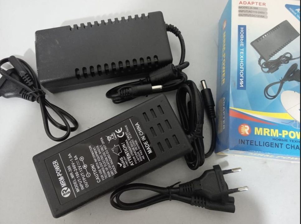 адаптер блок питания 12v - 1А, 2А, 3A, 4А, 6А, 8А, 10А и другие