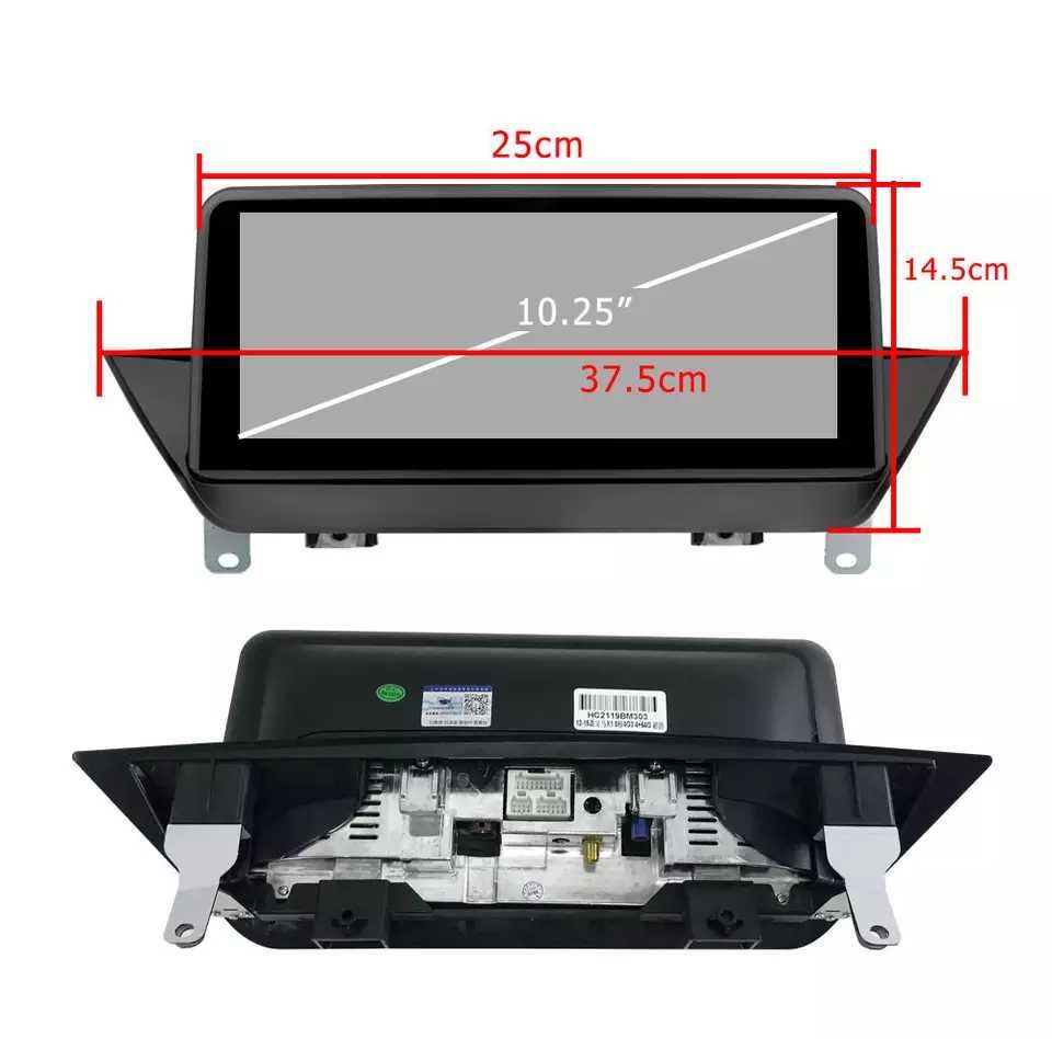 Navigatie Bmw X1 E84 Android 13 10.25 / 12.3 Inch Carplay Sim + Camera