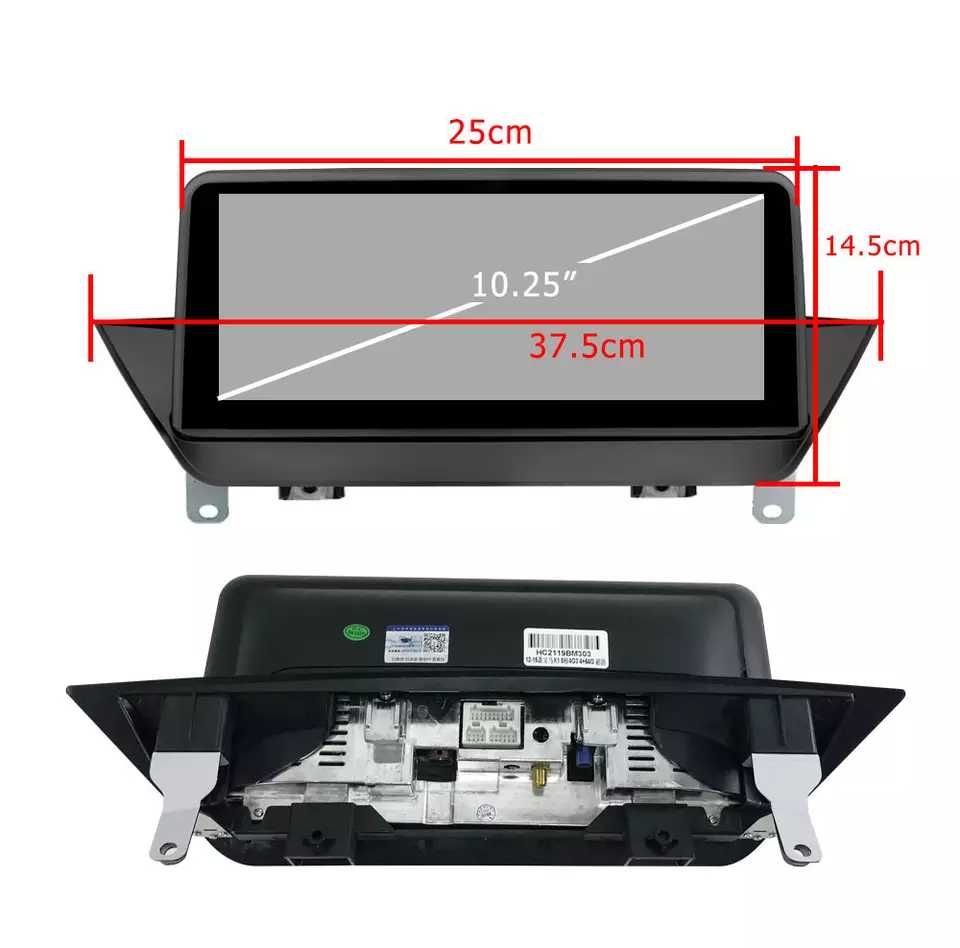 Navigatie Bmw X1 E84 4/8 GB RAM Android 11 Carplay SIM MONTAJ