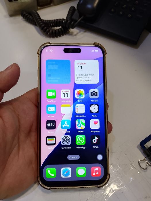 Продам телефон lPhone 16 pro Max состояние идеальное