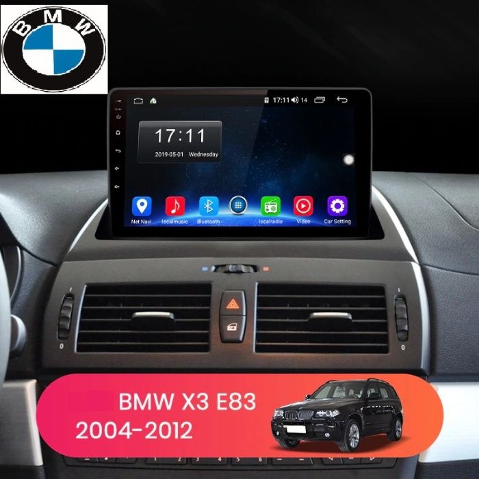 Navigatie 2DIN pentru BMW E83 X3 ,noua ,ecran full,android