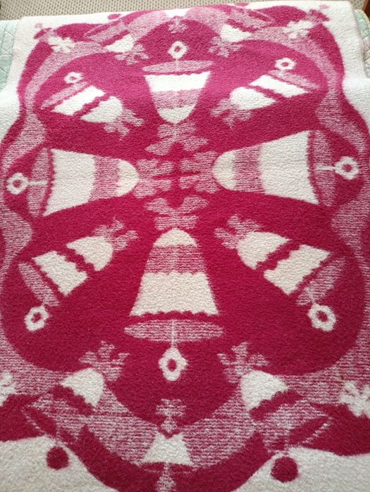 Одеяло шерстяное детское, размер 140*100