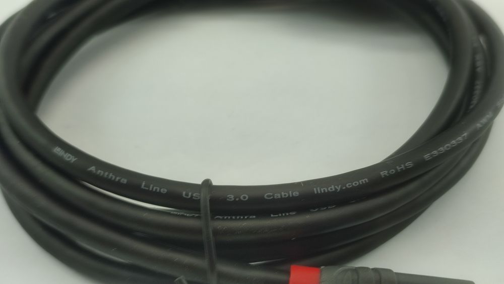 Cablu 2M USB USB profesional capete aurite