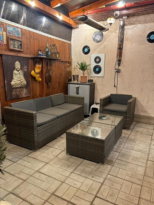 Set mobilier gradina poliratan