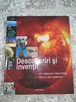 Enciclopedie Descoperiri și Invenții 30x20cm atlas scolar NOU