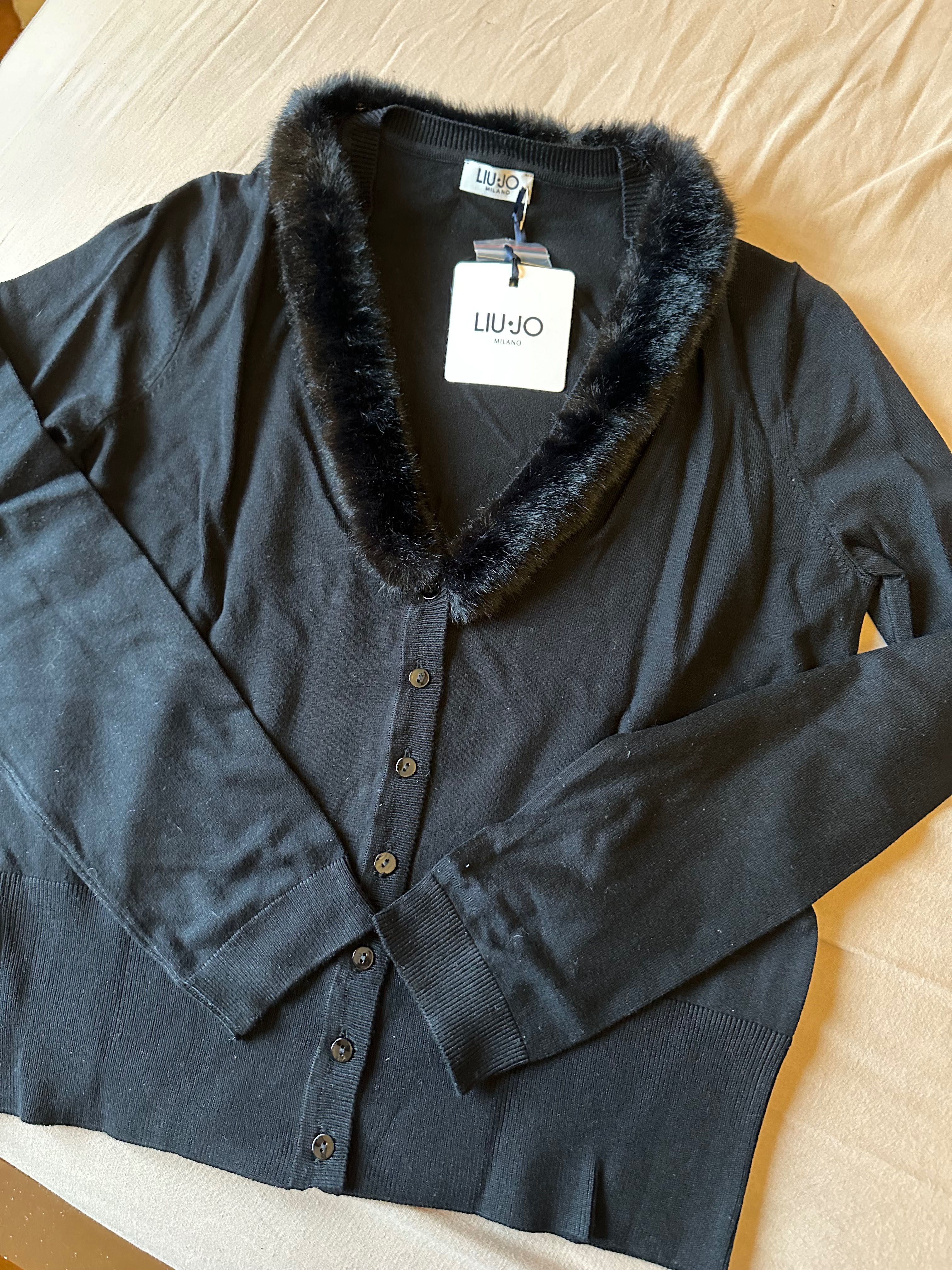 Cardigan cu blană Liu’Jo