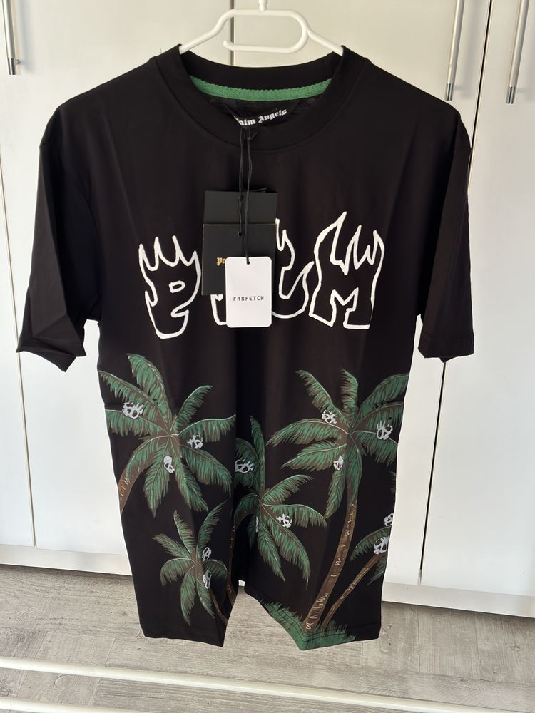 Palm Angels Tricou skull