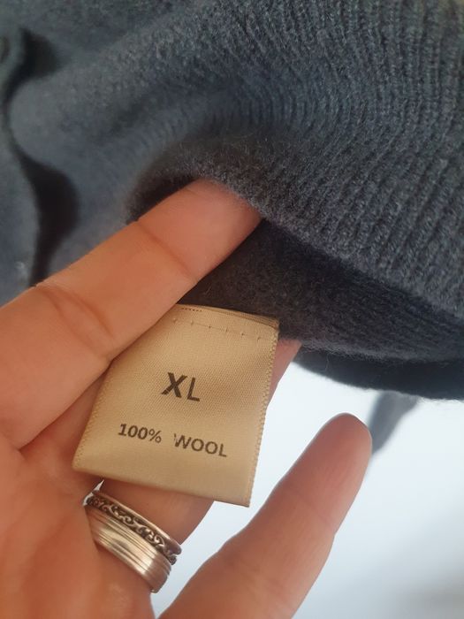 Cardigan/pulover 100% lana merino