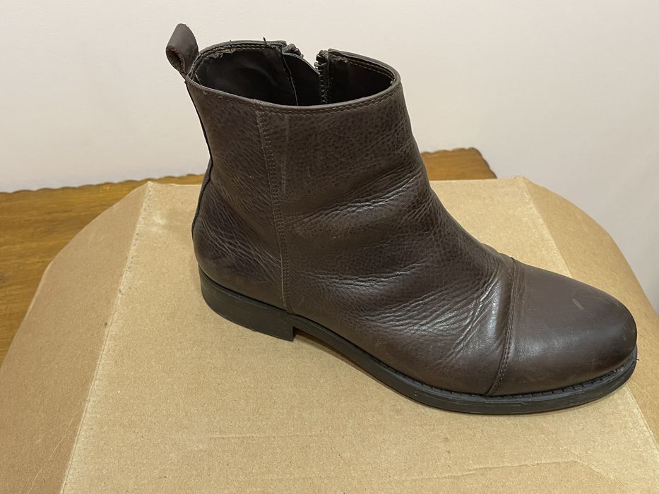 Ghete Zarra Din Piele Naturala