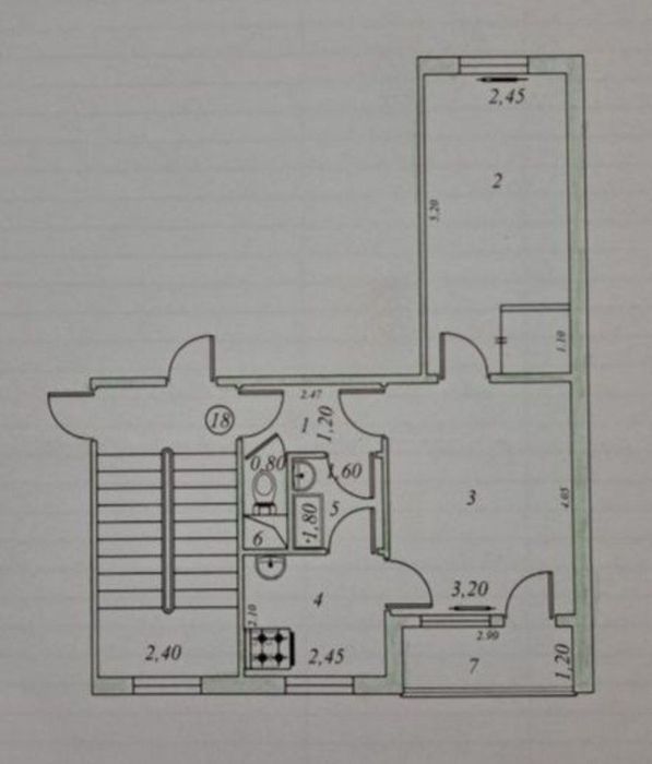 Срочно!!! Чиланзар 2кв 2/2/4