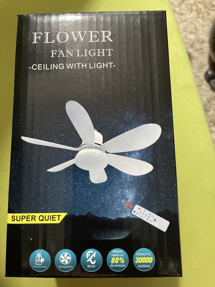 Vand ventilator cu bec