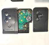 Cartela keyless megane 2 scenic 2
