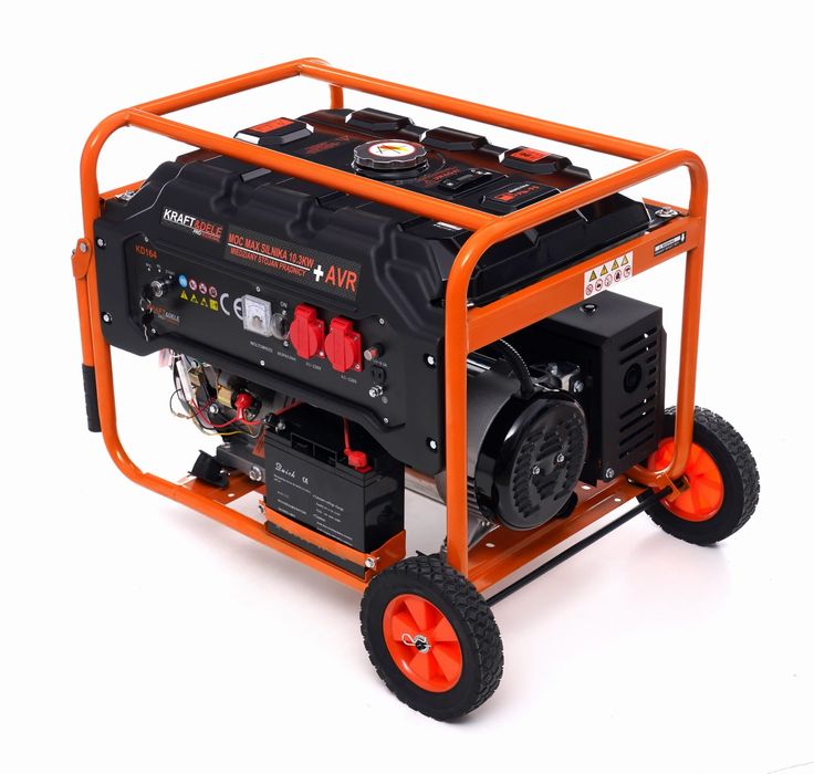 Generator de curent monofazat 5.5kW , 12V, 230V ,Kraft&Dele KD164