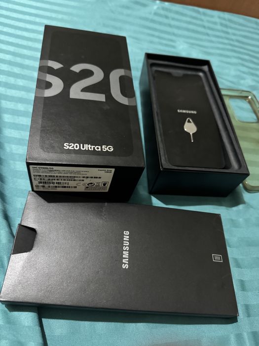 Cutie cheita si husa samsung galaxy s20 ultra originale