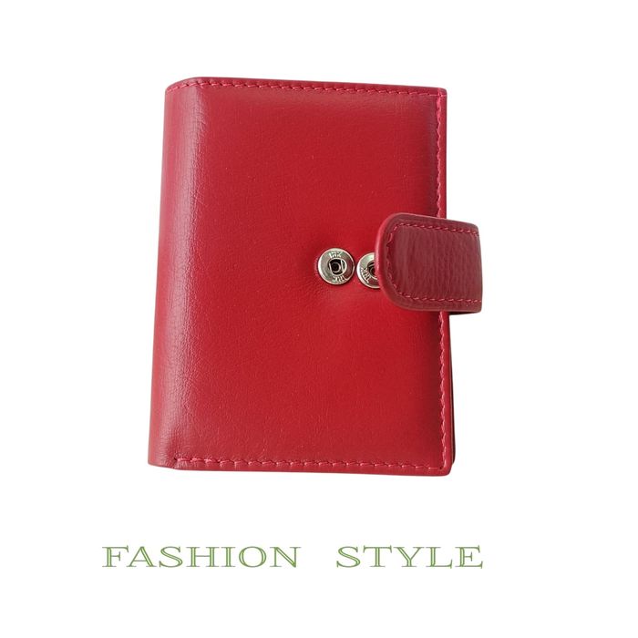 Калъф за документи и пари и книжни пари от естествена кожа