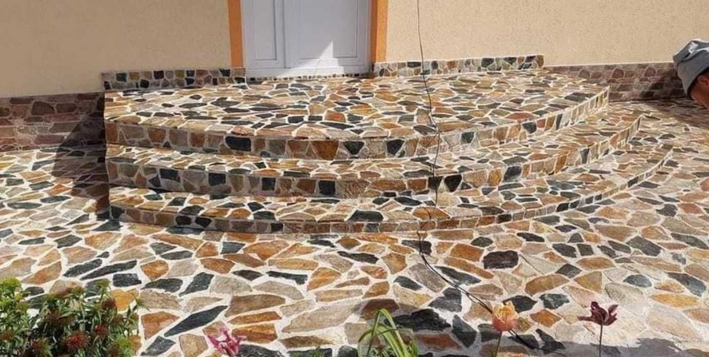 Piatra Naturală de Munte Decorativă pentru Garduri și Stâlpi