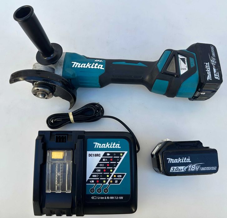 Makita DGA511 - Безчетков ъглошлайф 18V с потенциометър