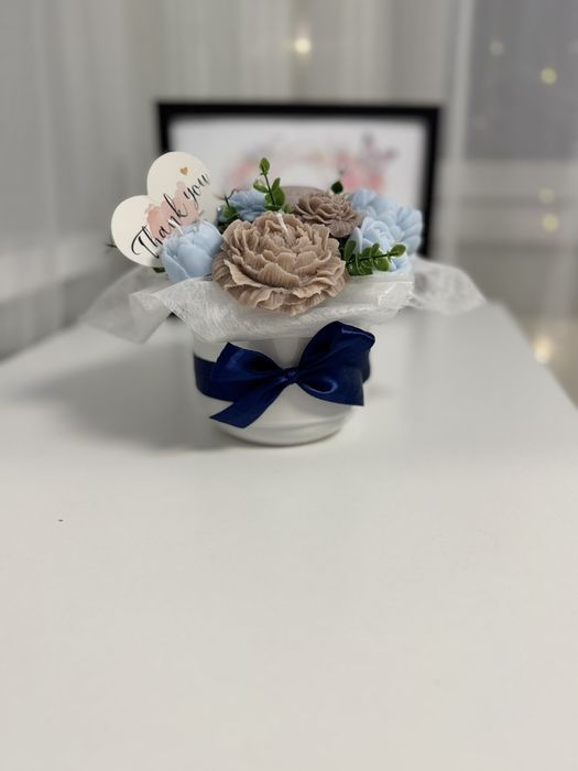 Соеви свещи - букет