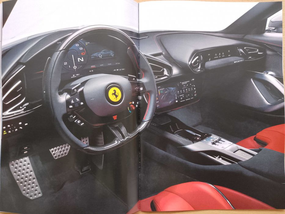 Каталог книжка брошура автомобилна литература за Ferrari 12Cilindri